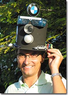 Dr.-Ing. Robert Rassl mit Doktorhut