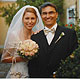 The bridal couple