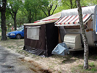 The kitchenette from the outside