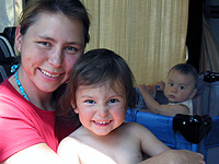 Matthias, Fiona, and Mama